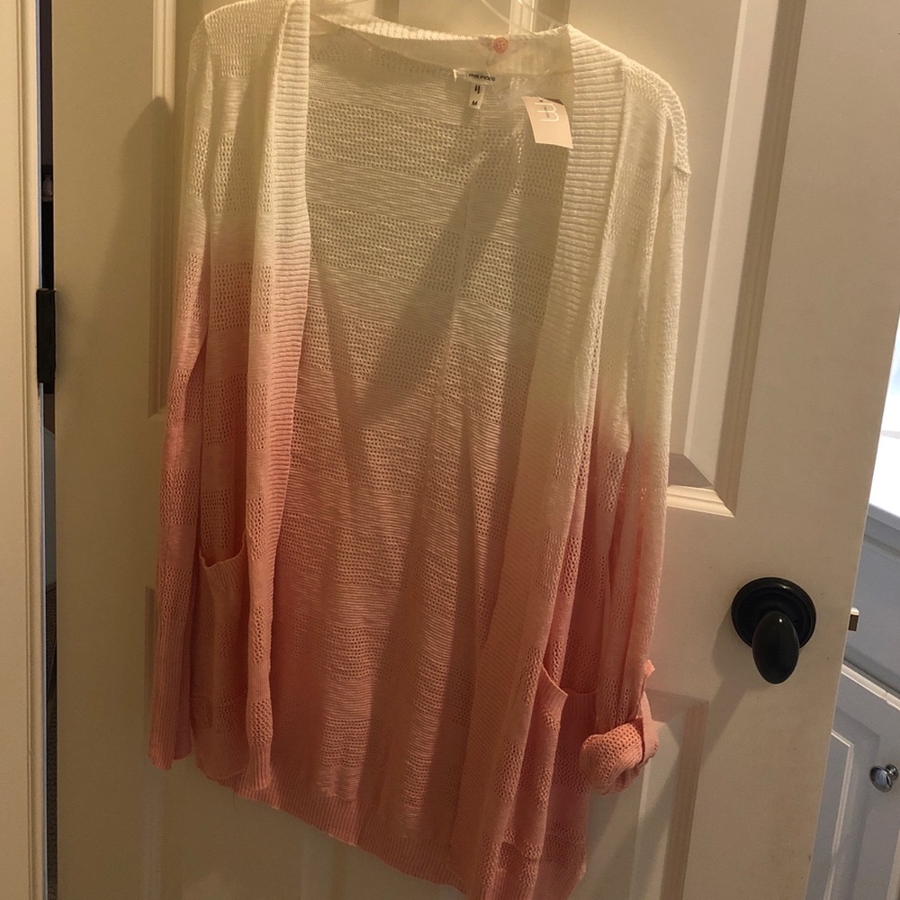 Ombré cardigan